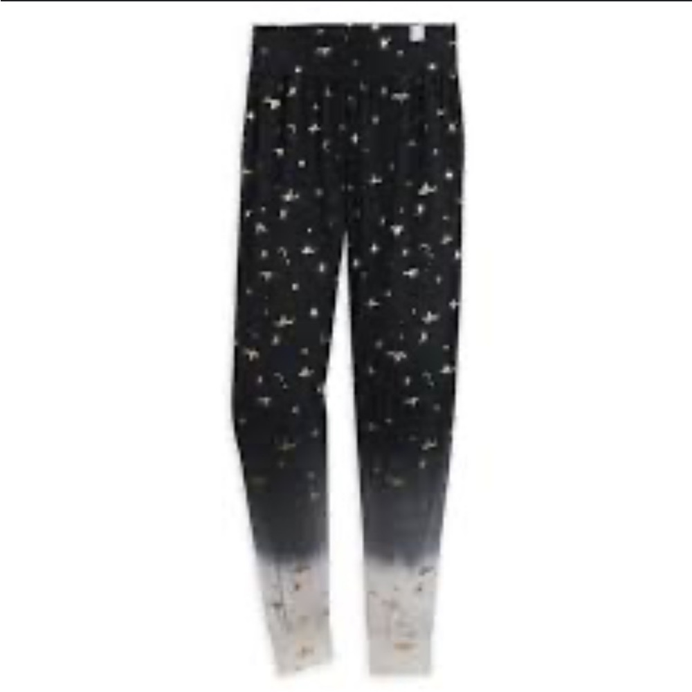 Disney Parks Aladdin Magic Carpet Dip Dye Harem Jogger Pants XL